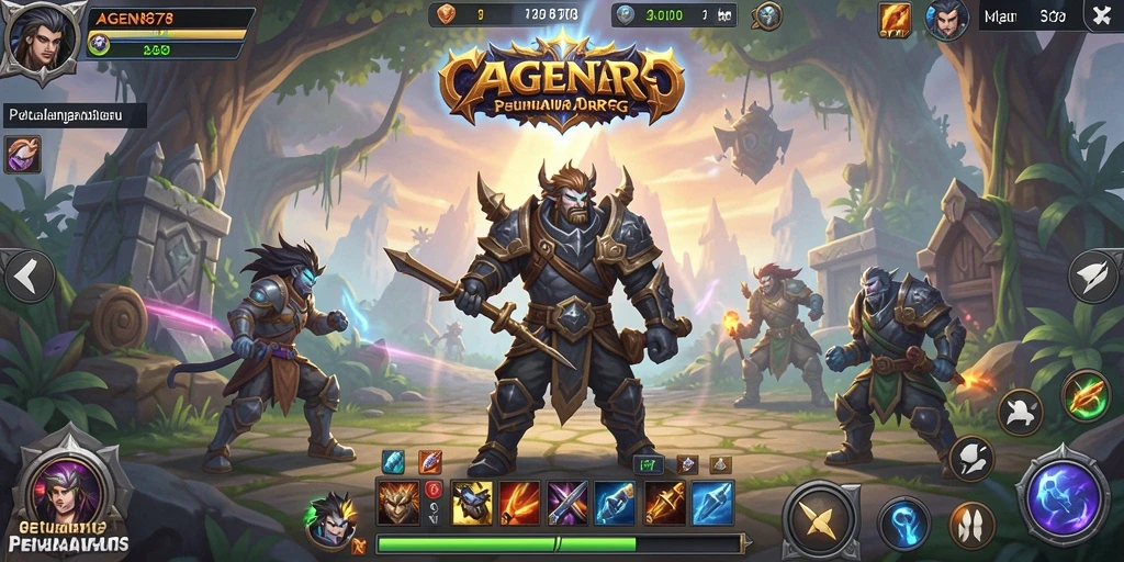 Tampilan gameplay menegangkan di AGEN878 dengan aksi seru.