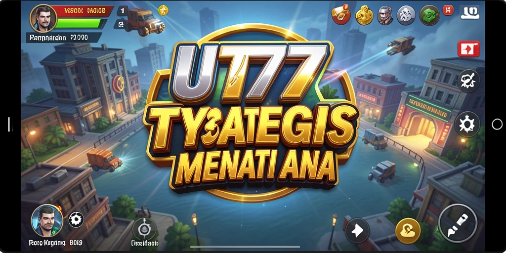 Tampilan gameplay UT77 yang menarik dan penuh strategi Tycoon.